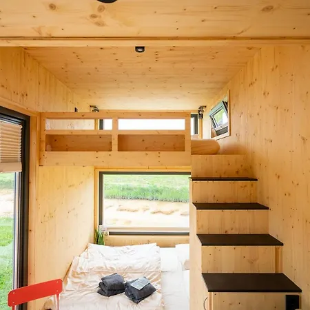 Tiny House Nature 16 Zur Meerseite - Green Tiny Village Harlesiel Carolinensiel Exterior photo