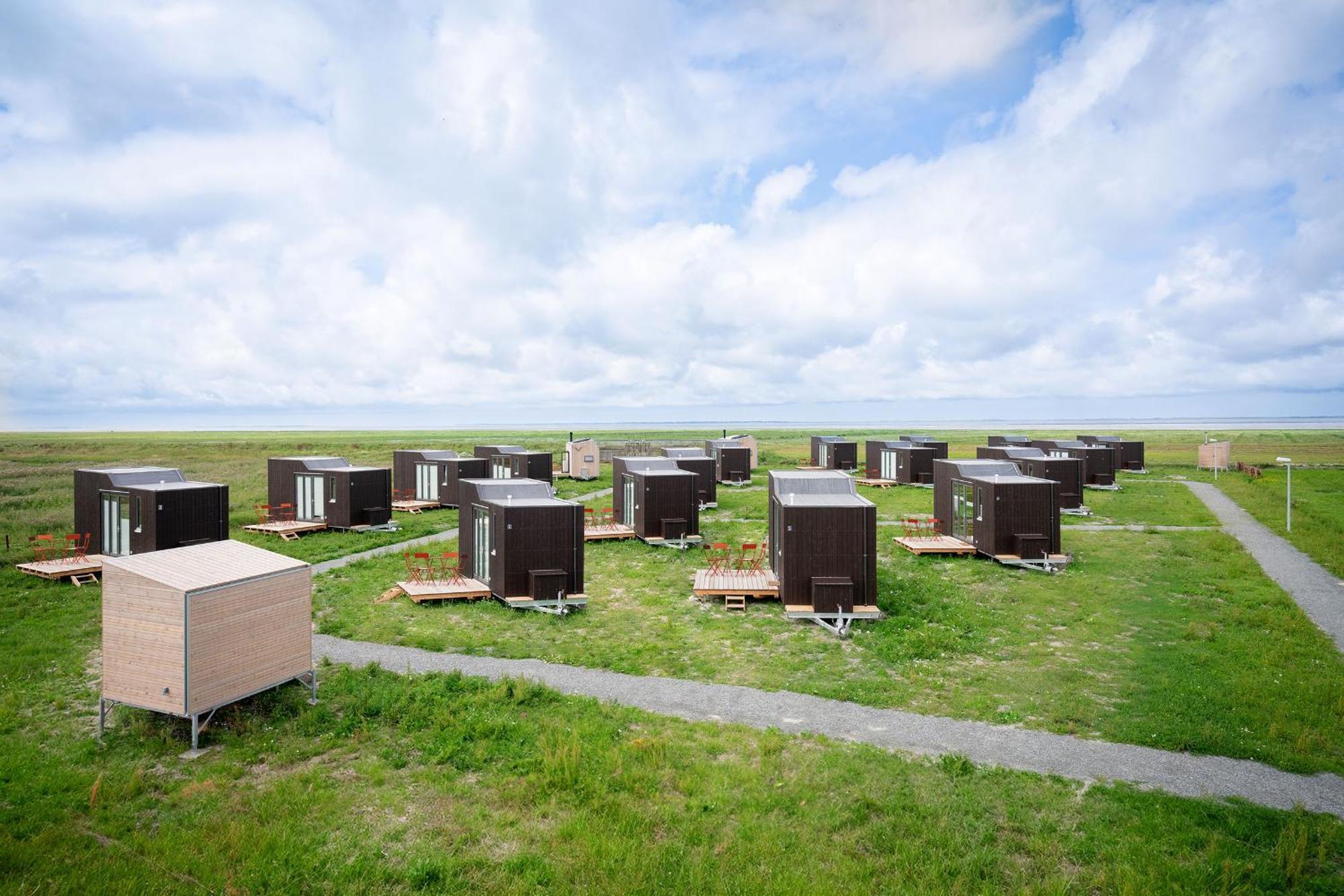 Ferienhaus Tiny House Nature 16 Zur Meerseite - Tiny Village Harlesiel Carolinensiel